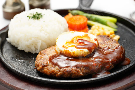 ハンバーグステーキ